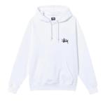 Толстовка Stussy Basic Hood 'White', белый - фото 2
