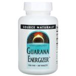 Source Naturals, Guarana Energizer, 900 мг, 60 таблеток - фото 2