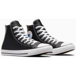 Кроссовки Converse Chuck Taylor HI Leather, черные, унисекс - фото 3