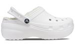 Шлепанцы и сланцы Crocs Classic Platform Lined Clogs 'White' Women's - фото 2
