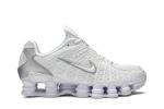 Кроссовки Nike Wmns Shox TL 'White Silver' 2019, белый - фото