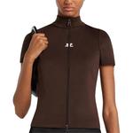 Куртка-толстовка Courrèges Interlock на молнии COURREGES, коричневый - фото 6