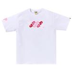 Футболка BAPE ABC Camo 'White/Pink', белый - фото