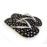 Пляжные шлепанцы черного цвета на резиновой подошве. BRASILERAS, черный черный - фото 5