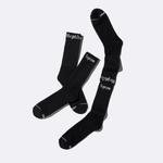 Носки Supreme x MM6 Maison Margiela x Hanes Crew, черный - фото 2