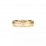 Кольцо Tiffany & Co. Narrow, золото - фото