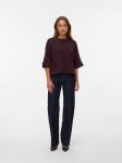 Свитер VERO MODA VMLefile, Wine red - фото 5