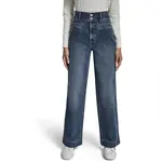 Джинсы DKNY Double But high waist jeans, синий - фото