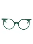 Очки с круглой оправой Vava, зеленый - фото