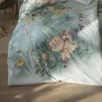 Постельное белье cuddly из фланели 135x200 Ferdinand green fox deer 4468-530 Estella - фото 8