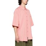 Полосатая рубашка для боулинга Martine Rose, персиковый - фото 6