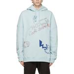 Граффити V1 Худи WE11DONE, Небесно-голубой - фото 4