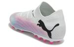 Футбольные бутсы Puma Future 7 Pro MG 'White Pink Black' - фото 5