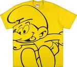 Футболка Supreme x Smurfs Tee 'Yellow', желтый - фото 2