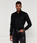 Рубашка с воротником Slim fit Hugo, черный - фото 3