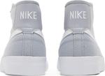 Кроссовки Nike Blazer Court Mid SB 'Wolf Grey', серый - фото 7