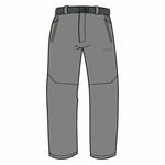 Брюки Trangoworld Roine Regular, серый - фото