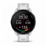 Умные часы Garmin Forerunner 165, 1.2", Bluetooth, серый/белый - фото 2