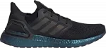 Кроссовки Adidas UltraBoost 20 'Black Signal Cyan', черный - фото