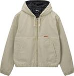Куртка Stussy Double Dye Work Jacket 'Cream', кремовый - фото 2
