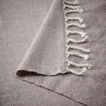 Плед Ikea Ulltistel, серый/белый - фото 3