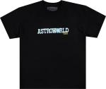 Футболка Cactus Jack by Travis Scott Astroworld Tour Tee 'Black', черный - фото