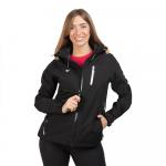 Куртка Izas Olson W Full Zip Rain, черный - фото