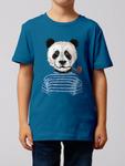 Рубашка watabout.kids Panda, Royal Blue - фото 3
