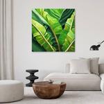 Картина арт-принт KUNSTLOFT Tropical Lush, зеленый - фото 2