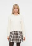 Джемпер Vero Moda VMMONAH O NECK , Birch/Off-White - фото