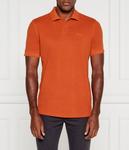 Поло BOSS ORANGE Prime Regular Fit, оранжевый - фото