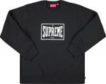 Толстовка Supreme Warm Up Crewneck 'Black', черный - фото