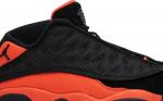 Кроссовки CLOT x Air Jordan 13 Retro Low Infra-Bred, черный - фото 2