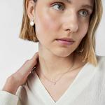 Колье Tous With Diamonds Alecia, белое золото/бриллианты - фото 5