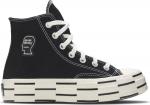 Кроссовки Converse Brain Dead x Chuck 70 High Black, черный - фото