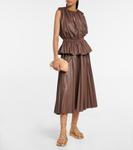 Топ Baldur с баской и складками Altuzarra, Java - фото 2