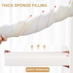 Generic Подушка-уплотнитель для изголовья кровати Yellow - фото 3