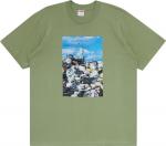 Футболка Supreme Trash Tee 'Light Olive', зеленый - фото