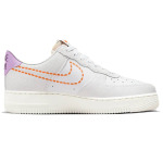 Кроссовки Nike Air Force 1 07 LX, бежевый/фиолетовый - фото 5