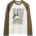 Футболка SS24 мужская COACH, белый/зеленый - фото 3