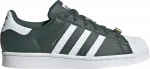 Кроссовки Adidas Wmns Superstar 'Mineral Green', зеленый - фото