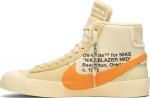 Кроссовки Nike Off-White x Blazer Mid 'All Hallows Eve', оранжевый - фото 4