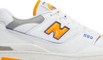 Кроссовки New Balance 550 'Lakers Pack - Vibrant Orange', белый - фото 3