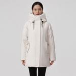 Пуховик женский Mackage, цвет Cream White - фото 3