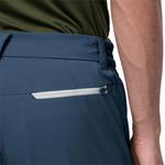 Брюки Jack Wolfskin Overland Softshell эластичные, синий - фото 6