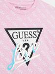 GUESS Лонгслив в розовом цвете - фото 3