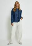 Блуза Desires Button-down blouse, Mid Blue Denim/Blue Denim - фото 2