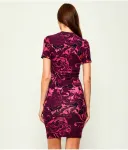 Фарфоровое платье в стиле барокко Versace Jeans Couture, розовый - фото 3