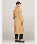 Шерстяное пальто Tommy Hilfiger, коричневый - фото 3