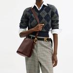 COACH Кожаная сумка-ведро Bleecker - фото 8